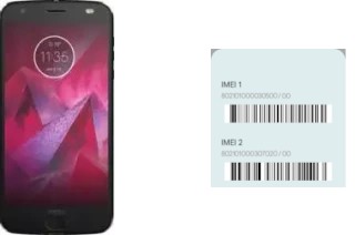 Come vedere il codice IMEI su Moto Z 2018