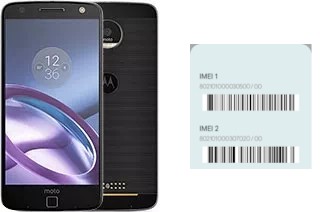 Come vedere il codice IMEI su Moto Z