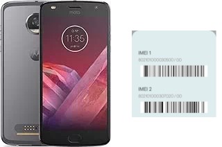 Come vedere il codice IMEI su Moto Z2 Play