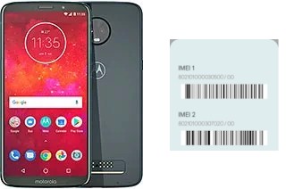 Come vedere il codice IMEI su Moto Z3