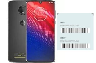 Come vedere il codice IMEI su Moto Z4 Force