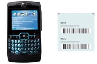 Come vedere il codice IMEI su Motorola Q8