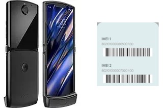 Come vedere il codice IMEI su Razr 2019