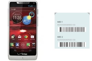 Come vedere il codice IMEI su DROID RAZR M