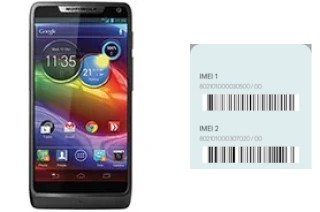 Come vedere il codice IMEI su RAZR M XT905