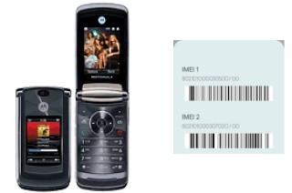 Come vedere il codice IMEI su RAZR2 V8