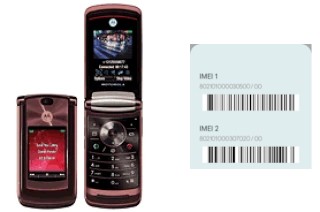 Come vedere il codice IMEI su RAZR2 V9