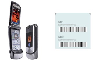 Come vedere il codice IMEI su RAZR V3i