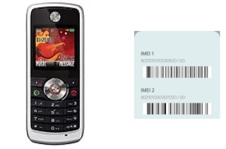 Come vedere il codice IMEI su W230