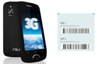 Come vedere il codice IMEI su Niutek 3G 3.5 N209