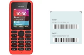 Come vedere il codice IMEI su Nokia 130