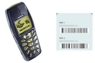 Come vedere il codice IMEI su 3510