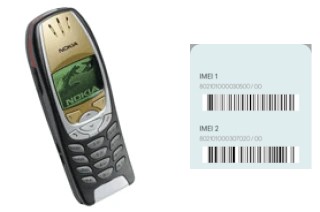 Come vedere il codice IMEI su 6310