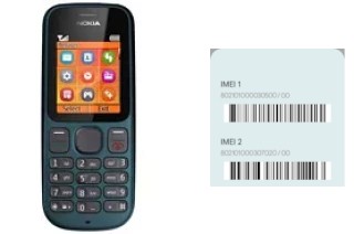 Come vedere il codice IMEI su Nokia 100