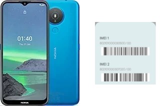 Come vedere il codice IMEI su Nokia 1.4