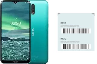 Come vedere il codice IMEI su Nokia 2.3