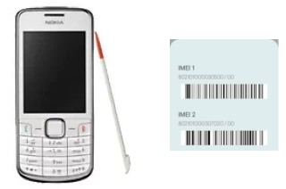 Come vedere il codice IMEI su 3208c