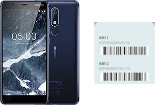 Come vedere il codice IMEI su Nokia 5.1