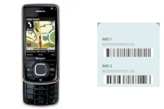 Come vedere il codice IMEI su 6210 Navigator