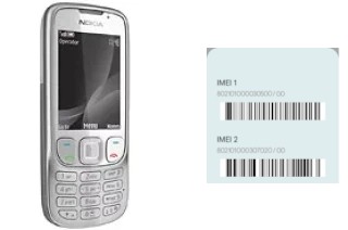 Come vedere il codice IMEI su 6303i classic