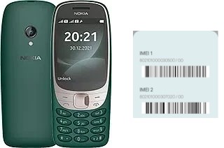 Come vedere il codice IMEI su 6310 (2021)