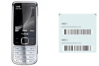 Come vedere il codice IMEI su 6700 classic