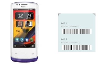 Come vedere il codice IMEI su Nokia 700