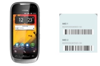 Come vedere il codice IMEI su Nokia 701