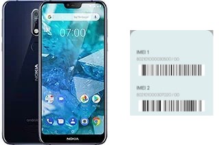 Come vedere il codice IMEI su 7.1 Plus (Nokia X7)