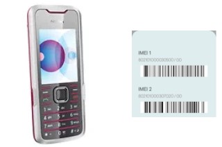 Come vedere il codice IMEI su 7210 Supernova