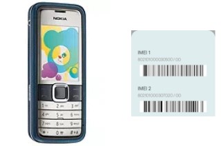 Come vedere il codice IMEI su 7310 Supernova