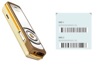 Come vedere il codice IMEI su 7380