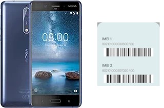 Come vedere il codice IMEI su Nokia 8