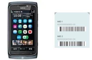 Come vedere il codice IMEI su 801T