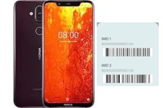 Come vedere il codice IMEI su Nokia 8.1