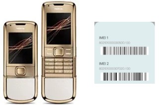 Come vedere il codice IMEI su 8800 Gold Arte