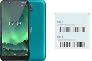 Come vedere il codice IMEI su Nokia C2