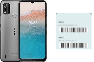 Come vedere il codice IMEI su C21 Plus