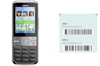 Come vedere il codice IMEI su C5 5MP