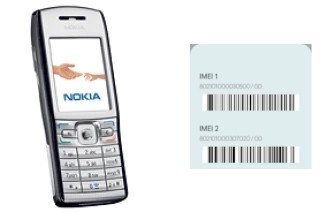 Come vedere il codice IMEI su Nokia E50