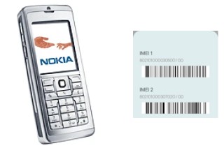 Come vedere il codice IMEI su Nokia E60