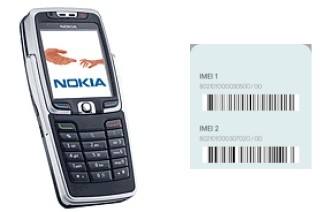 Come vedere il codice IMEI su Nokia E70