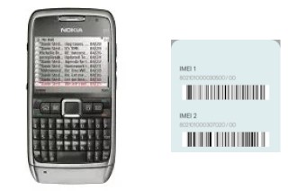 Come vedere il codice IMEI su Nokia E71