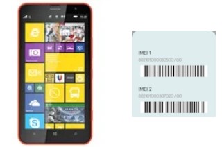 Come vedere il codice IMEI su Lumia 1320