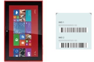 Come vedere il codice IMEI su Lumia 2520