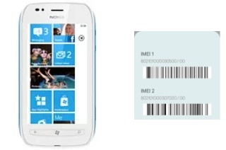 Come vedere il codice IMEI su Lumia 710