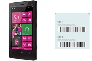 Come vedere il codice IMEI su Lumia 810