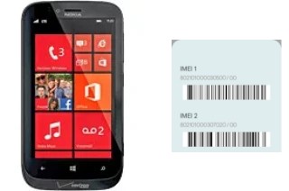 Come vedere il codice IMEI su Lumia 822