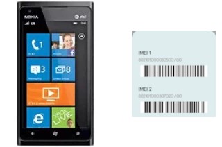 Come vedere il codice IMEI su Lumia 900 AT&T