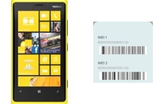 Come vedere il codice IMEI su Lumia 920